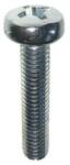  Surub metric zincat bombat M4x20 (10buc)