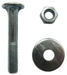  Surub metric torbant M 5x50 +piulita+saiba DIN440 (10buc)