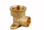 NIBCO Cot suport perete din alama, pentru cupru 18-1/2" (12.7mm), filet interior (44720181/2)