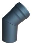 BRICOSAN Cot pentru tub de evacuare gaze arse, DN120, 45 grade, destinat cazanelor pe peleti (10772815)