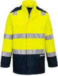 Portwest Bizflame Rain+ Hi-Vis Light Arc lángálló kabát (FR605YNRXXL)