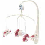  Plüss forgó zenélő - kisvakond rózsaszín