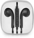  Vezetékes sztereó fülhallgató, Androidos készülékekhez, 3.5 mm, felvevőgombos, dobozos, fekete