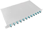 LogiLink Optikai kábel elosztó, 19" (ODF) SC-SX 12 P (F12SS3G)