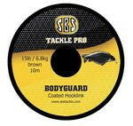 SBS bodyguard coated hooklink-olive 15lb (horogelő (SBSBCH16) - dragonfish