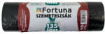 Fortuna Szemeteszsák FORTUNA 135L fekete 70x110 cm 10 db/tekercs (7011020) - papir-bolt