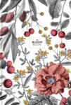 Shkolyaryk Publishing House Jegyzetfüzet, B5, vonalas, 80 lap, SHKOLYARYK "Bloom Book", vegyes (B5-IC-080-795L) - kreativjatek