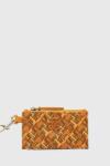 Tommy Hilfiger bőr pénztárca narancssárga, női - narancssárga Univerzális méret