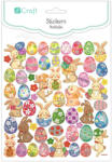 DP CRAFT Matrica, húsvéti, tojások és nyuszik, 15x17cm (DPC-DPNK-009) - officetrade