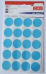 Tanex Etichete autoadezive color, D25 mm, 200 buc/set, Tanex - albastru (TX-OFC-132-BL) - officeclass