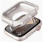 SPIGEN RUGGED ARMOR műanyag óra keret (ütésállóság) BÉZS Apple Watch Series 9 45mm, Watch Series 8 45mm, Watch Series 7 45mm (ACS07379)