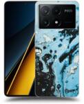 Picasee Fekete szilikon tok az alábbi mobiltelefonokra Xiaomi Poco X6 Pro - Organic blue