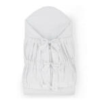 PETITEMARS PETITE&MARS Megkötős pólya Nurse tömör kókusz betéttel White 75x75 cm