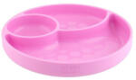CHICCO Szilikon tányér rózsaszín 12 m+