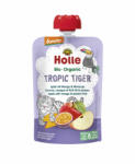 HOLLE Tropic Tiger Bio gyümölcspüré alma, mangó, maracuja, 100 g (8 m+)