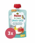 HOLLE 3x HOLLE Croco Coco Bio gyümölcspüré alma, mangó, kókusz, 100 g (8 m+)