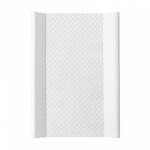CEBA 2 oldalas pelenkázószőnyeg tömör deszkával (50x80) Comfort Caro fehér