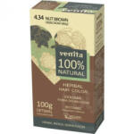 VENITA 100% natural gyógynövényes hajfesték 4.34 mogyoró barna 100 g