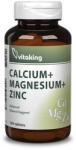 Vitaking calcium+magnesium+zinc 100 db - nutriworld