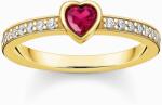 Thomas Sabo piros szív arany gyűrű - TR2448-995-10-54