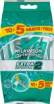 Wilkinson Sword Extra Essential 2 Sensitive eldobható borotva 2 pengével és krémezőcsíkkal 15 db