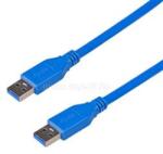 Akyga AK-USB-14 USB 3.0 A - A kábel, 1.8m (kék) (AK-USB-14) (AK-USB-14)