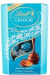 Lindt Csokoládé LINDT Lindor Salted Caramel sós karamellás csokoládé golyók díszdobozban 200g