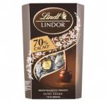 Lindt Csokoládé LINDT Lindor 70% Cacao étcsokoládé golyók díszdobozban 337g