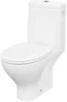 Cersanit Set vas WC pe pardoseala Cersanit Moduo 650 rezervor 3/5 l si capac slim softclose alb (K116-002)