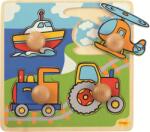 Bigjigs Toys Inserție puzzle transport (DDBJ519)