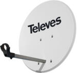 Televes ISD 830 alumínuim műholdas offset antenna 83 cm - fehér