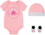 Converse classic ctp infant hat bodysuit bootie set 3pk 6-12 m | Copii | Body | Roz | MC0028-A6A (MC0028-A6A)