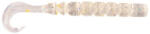 Mustad Aji Curly Tail 2.5'' Clear Rainbow Glitter 12db/csomag (m8065001) - marlin