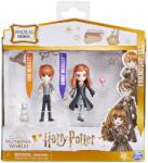 Harry Potter Wizarding World Magical Minis Set 2 Figurine Ron Si Ginny Weasley (vvt6061834) Figurina