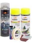 AVEX Kit complet reparatie si vopsire jante culoare Galben Fluorescent, V2 (AVX-KVJ-GFV2) - jollymag