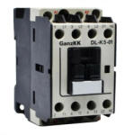  GANZ KK DL-K5-01 3 pólusú mágneskapcsoló, 1 db beépített nyitó segédérintkezővel, 125V, 5, 5kW (AC-3 400V), 45×78×85mm ( GANZ 210-0002-270-DL ) (210-0002-270-DL)