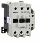  GANZ KK DL-K22-11 3 pólusú mágneskapcsoló, 1 db beépített záró és 1 db beépített nyitó segédérintkezővel, 110V, 22kW (AC-3 400V), 81×106×116mm ( GANZ 200-4534-030-DL ) (200-4534-030-DL)
