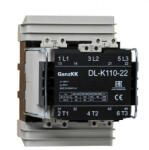  GANZ KK DL-K110-22 3 pólusú mágneskapcsoló, 2 db beépített záró és 2 db beépített nyitó segédérintkezővel, 380-400V, 110kW (AC-3 400V), 154×204×182mm ( GANZ 200-4529-660-DL ) (200-4529-660-DL)