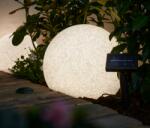Tchibo „Granit napelemes világító gömb, Ø kb. 30 cm Gránithatású