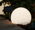 Tchibo „Granit napelemes világító gömb, Ø kb. 20 cm Gránithatású