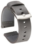 BSTRAP Fine Leather szíj Xiaomi Amazfit GTR Mini, gray