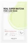 Some By Mi Real Super Matcha Pore Care Mask - Pórusszūkítõ Szövetmaszk Matcha Tea Kivonattal 1db/20ml