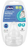 CHICCO Cumisüveg cumizó Perfect 5/Well-Being fiziológiai lassú folyású 0m+ 2 db 2 db - vital24