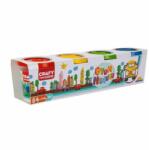 Sunman Set 4 bucati pasta de modelat, 560 gr (SUNMAN00000915)