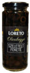 LORETO szeletelt fekete olivabogyó 430 g