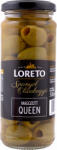 LORETO queen zöld magozott olívabogyó 163 g - nutriworld