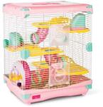 Happet Cusca Pentru Rozatoare, Gremi Adventure Land Double, L: 28x21x43 cm, Roz, K812