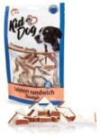 KIDDOG Recompense Pentru Caini, Triunghiuri De Sandwich Cu Somon, 80 g, A04709