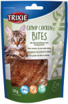 TRIXIE Recompense Pentru Pisici, Premio, Bites Cu Pui Si Catnip, 50 g, 42742