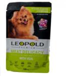 Leopold Hrana Umeda Pentru Caini, Premium Adult, Delicatesa Din Carne De Vita, 100 g